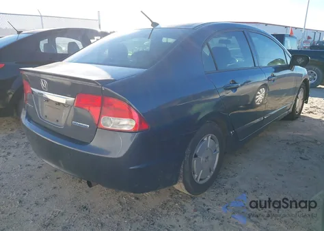 2009 Honda Civic Hybrid from USA, damaged, VIN JHMFA36299S015940